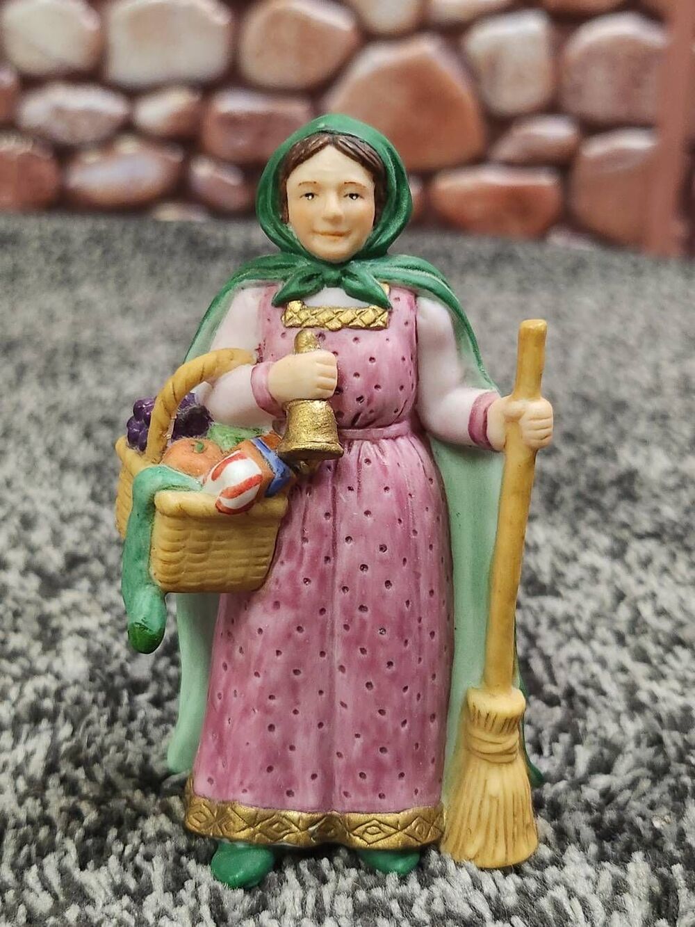 Christmas Lenox Figurine Old World Woman
